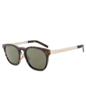 Saint Laurent SL 28/F COMBI 004 51 Rectangular Sunglasses