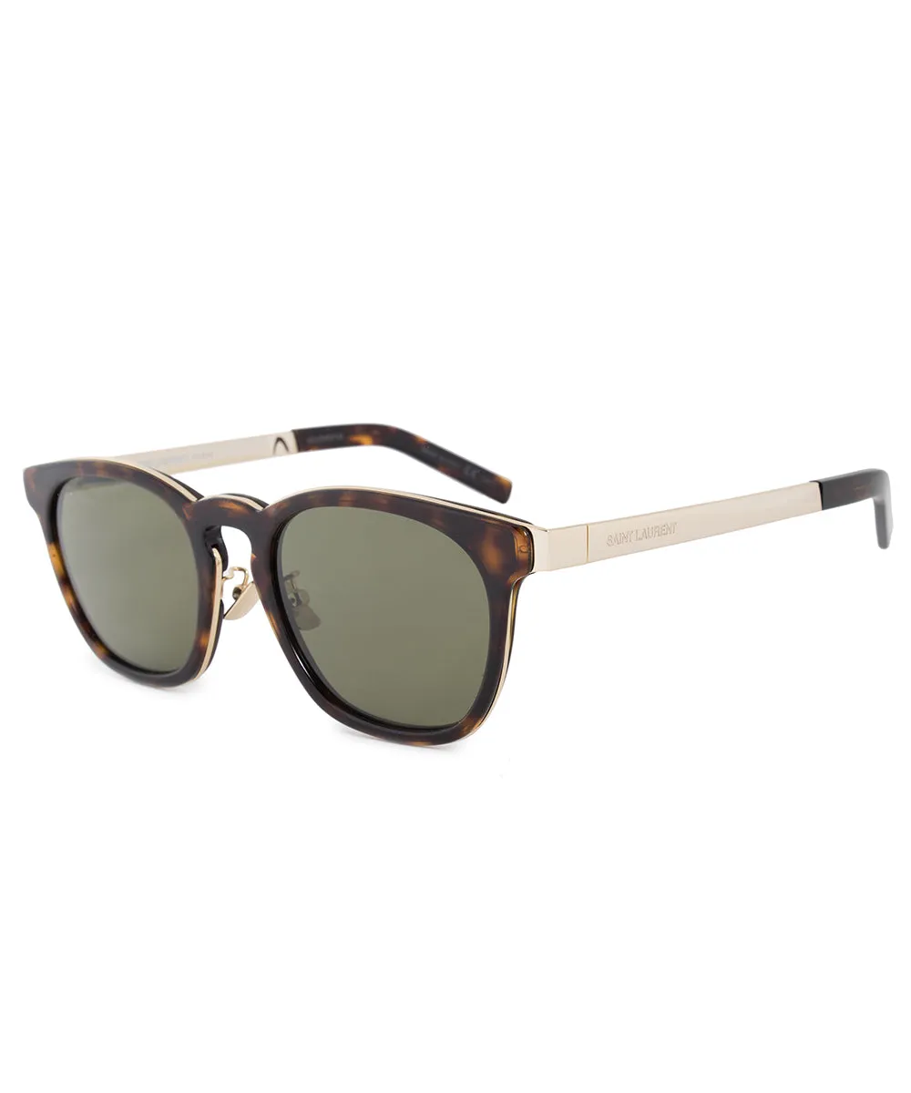 Saint Laurent SL 28/F COMBI 004 51 Rectangular Sunglasses