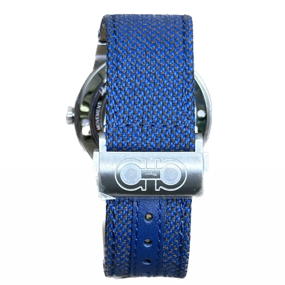 Salvatore Ferragamo F-80 Skeleton Limited Edition - Blue Strap