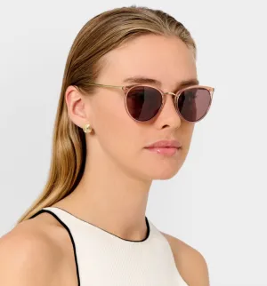 Santorini Sunglasses- Rose Gold
