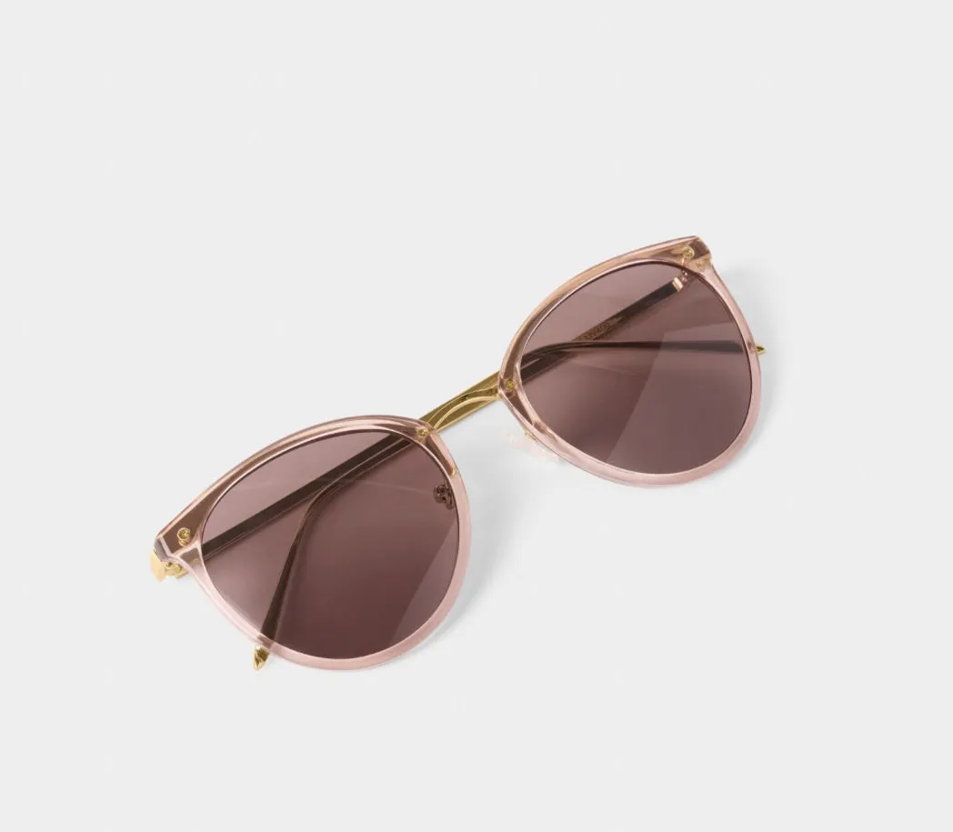 Santorini Sunglasses- Rose Gold