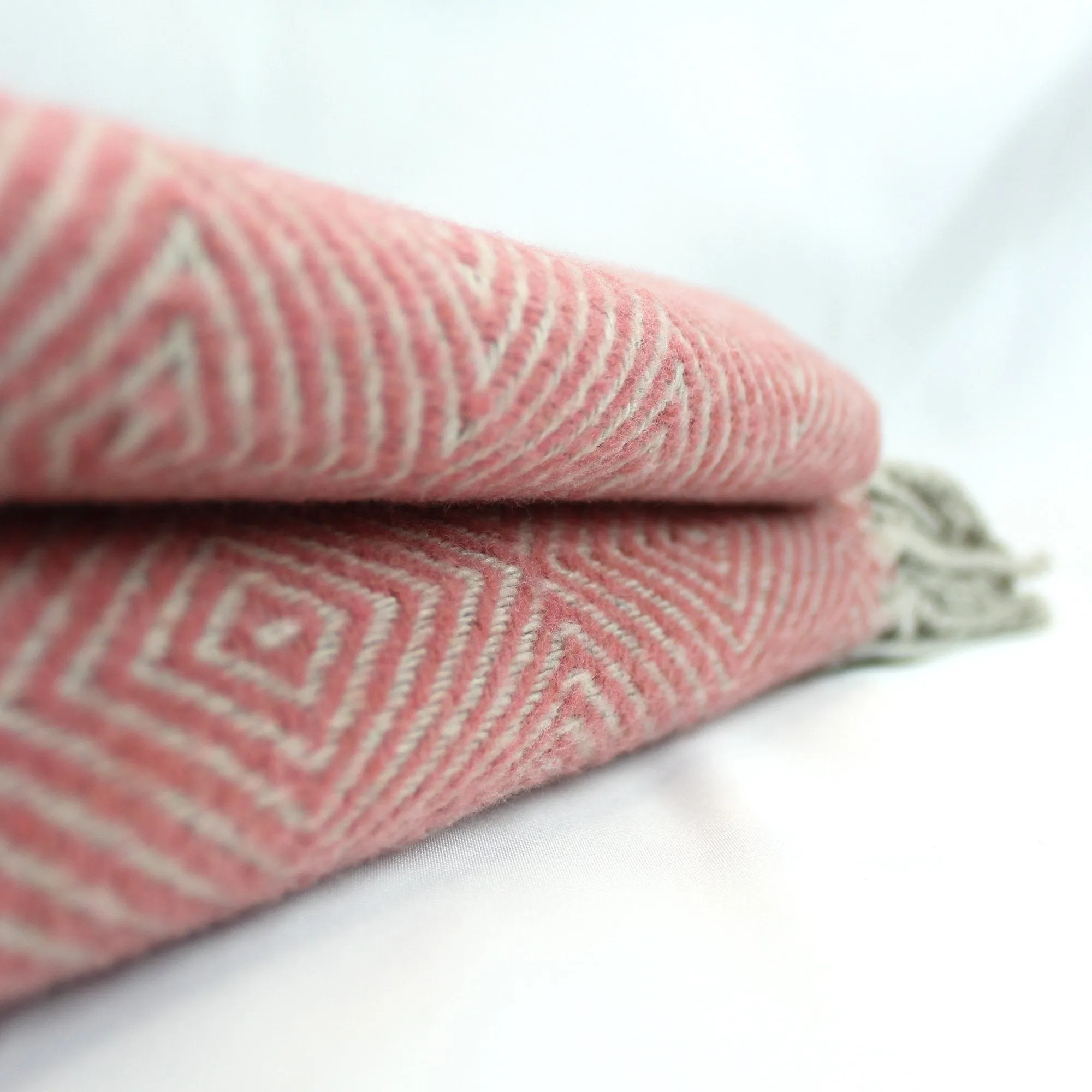 Scatterbox Geo Throw | Blush