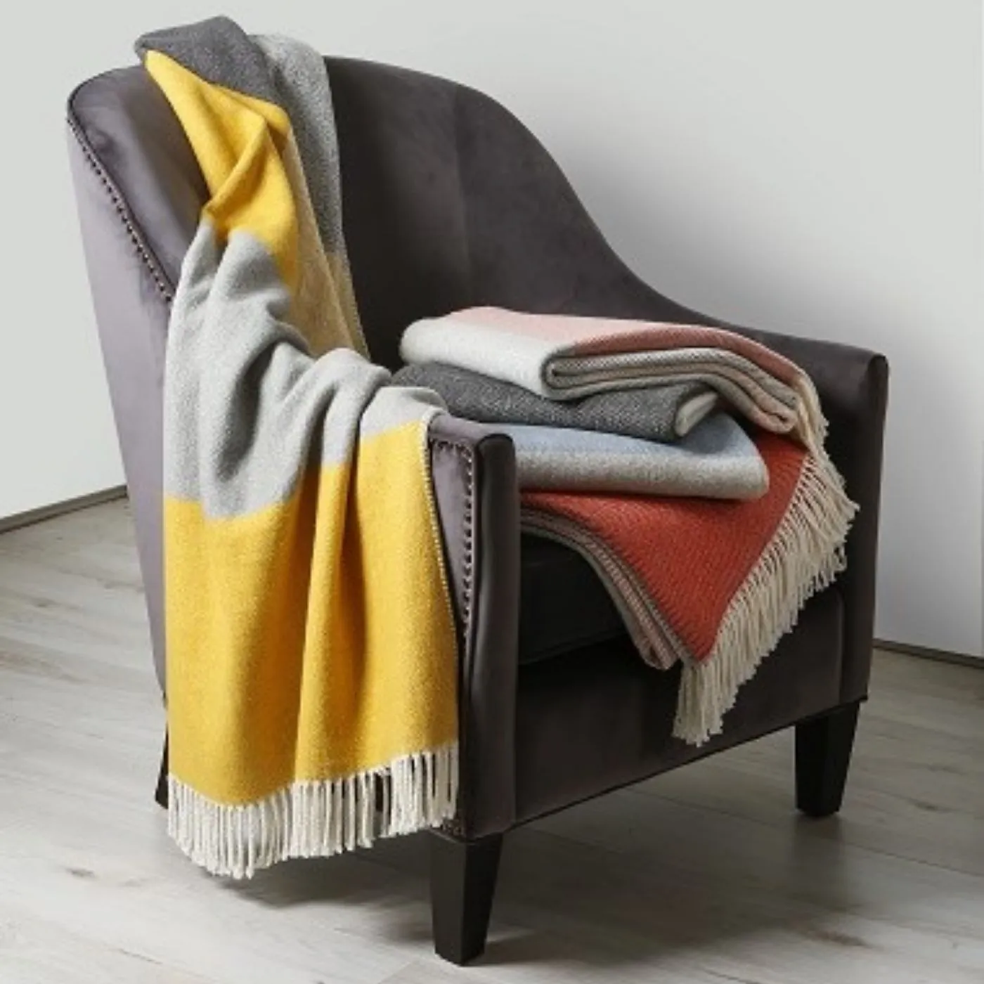 Scatterbox Riley Throw | Blue