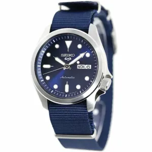 Seiko 5 Sports Blue Dial Automatic Nylon JDM Watch SBSA053
