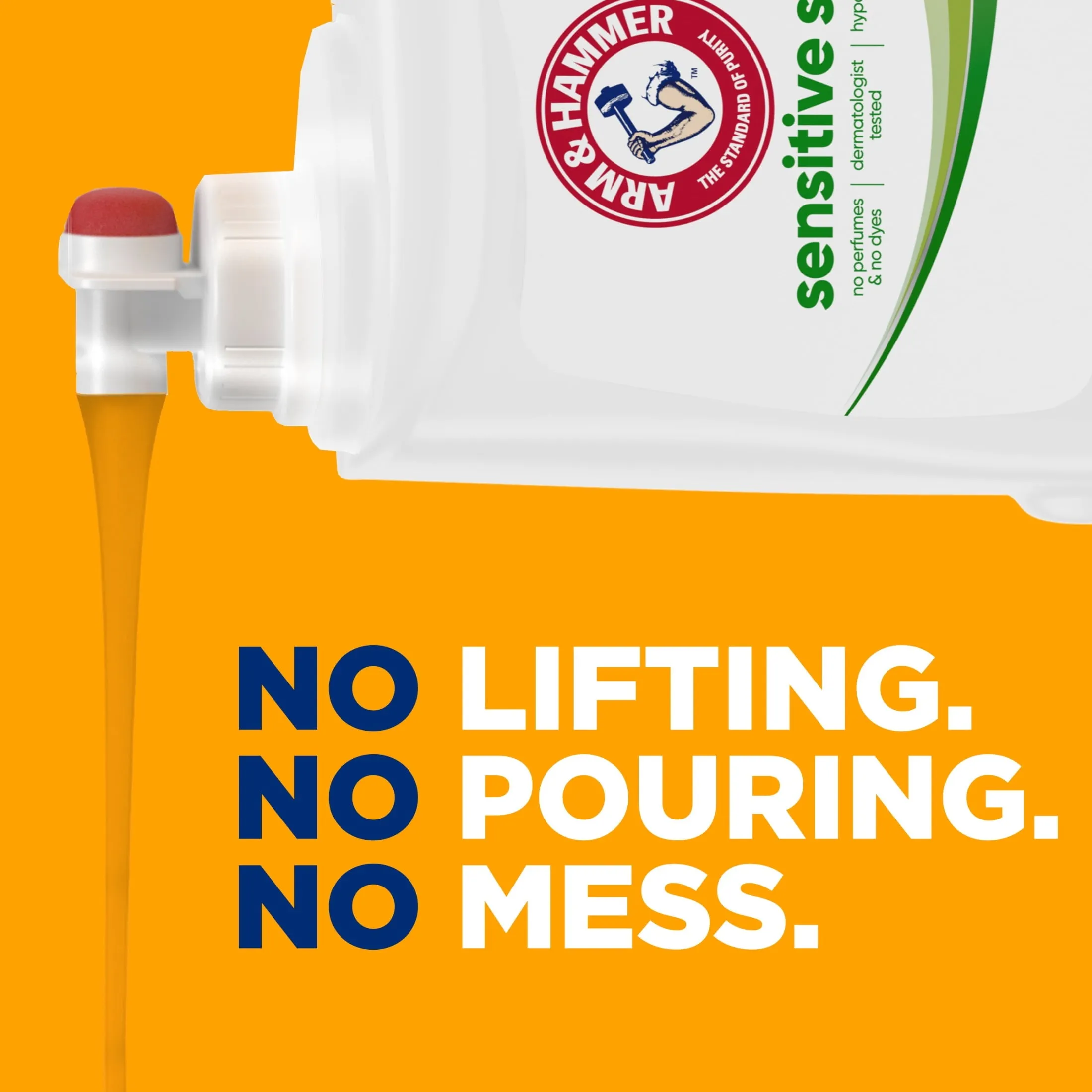 Sensitive Skin Free & Clear Liquid Laundry Detergent Soap, 170 Fl Oz, 170 Loads