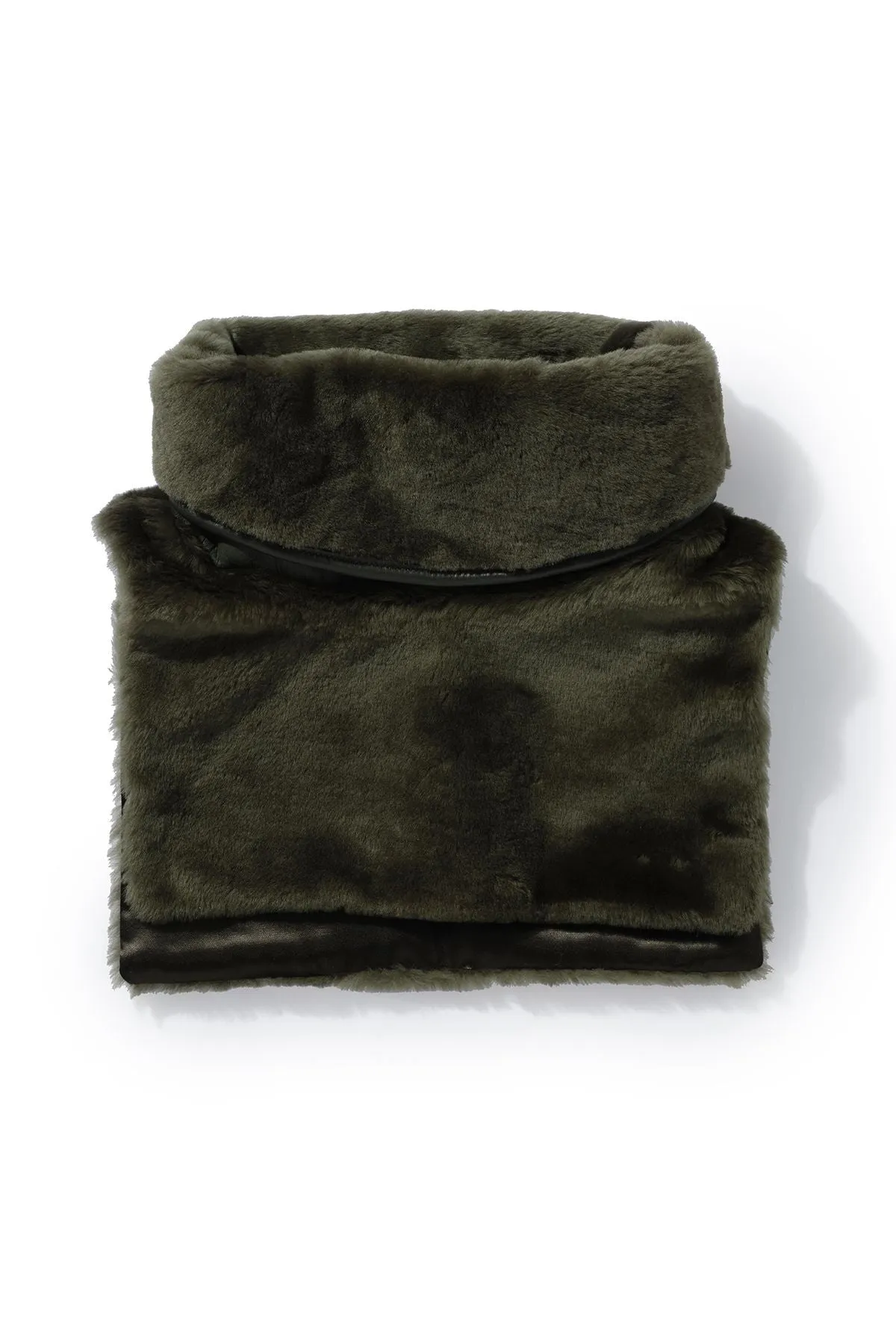 Shearling Collar Neck warmers
