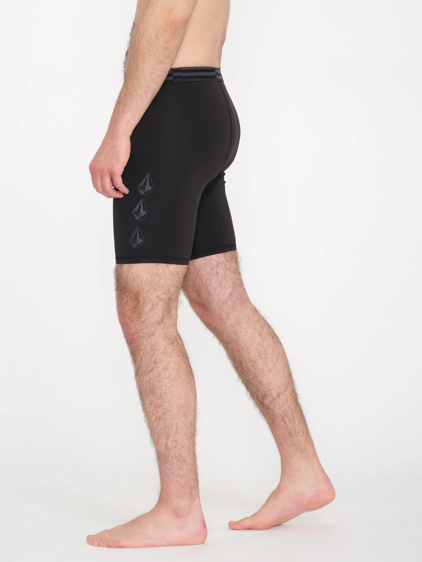 Short de compression Surf Vitals J Robinson - BLACK