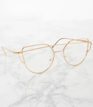 Single Color Sunglasses - 460468-GOLD - Pack of 6 - $2.00/piece
