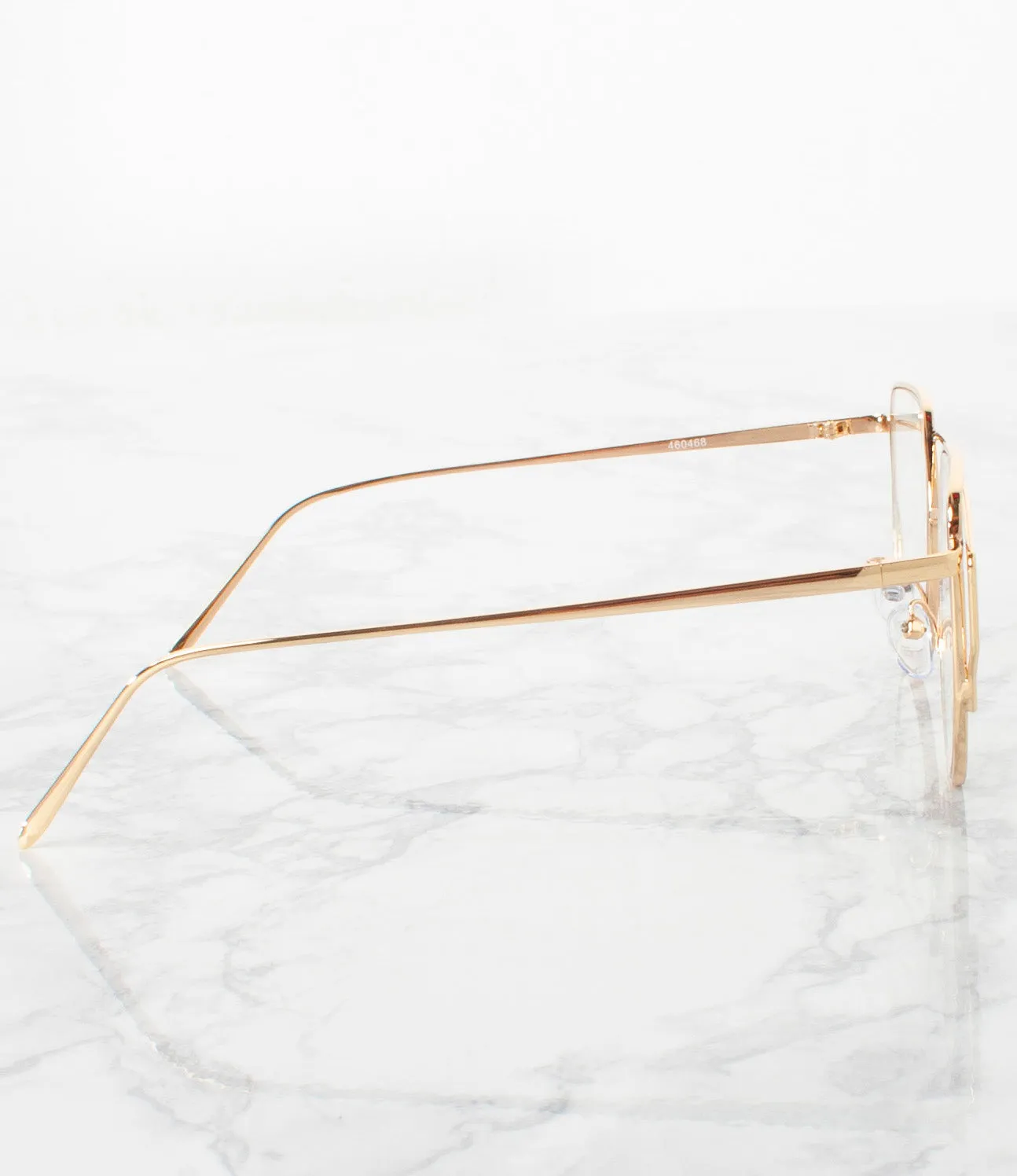 Single Color Sunglasses - 460468-GOLD - Pack of 6 - $2.00/piece