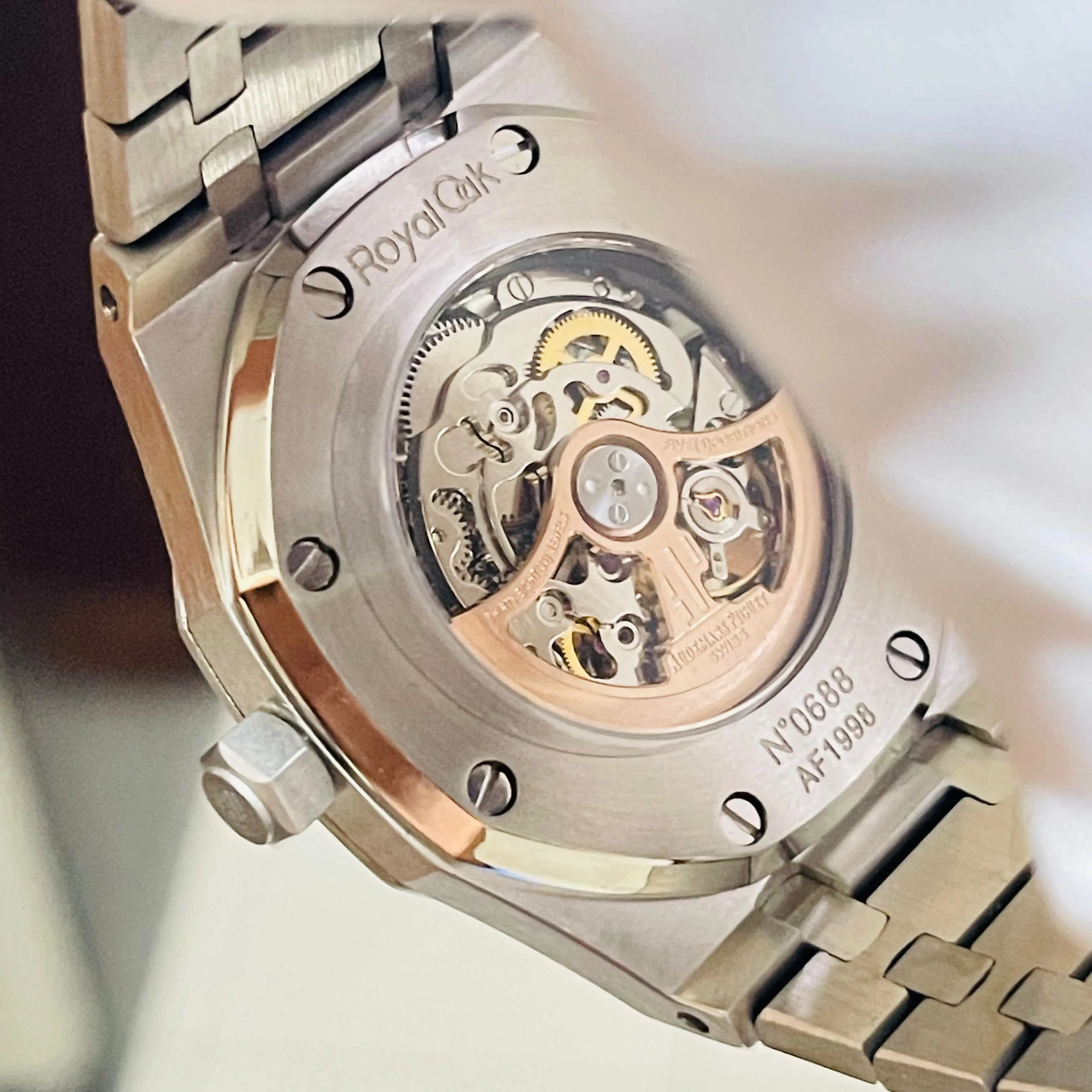 Skeleton AP Diamond Bezel