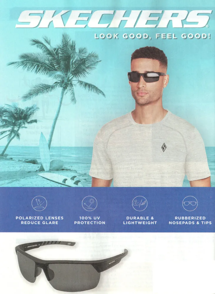 Sketchers Sunglasses SE5152-3 Polarized Lenses UV protection Lightweight