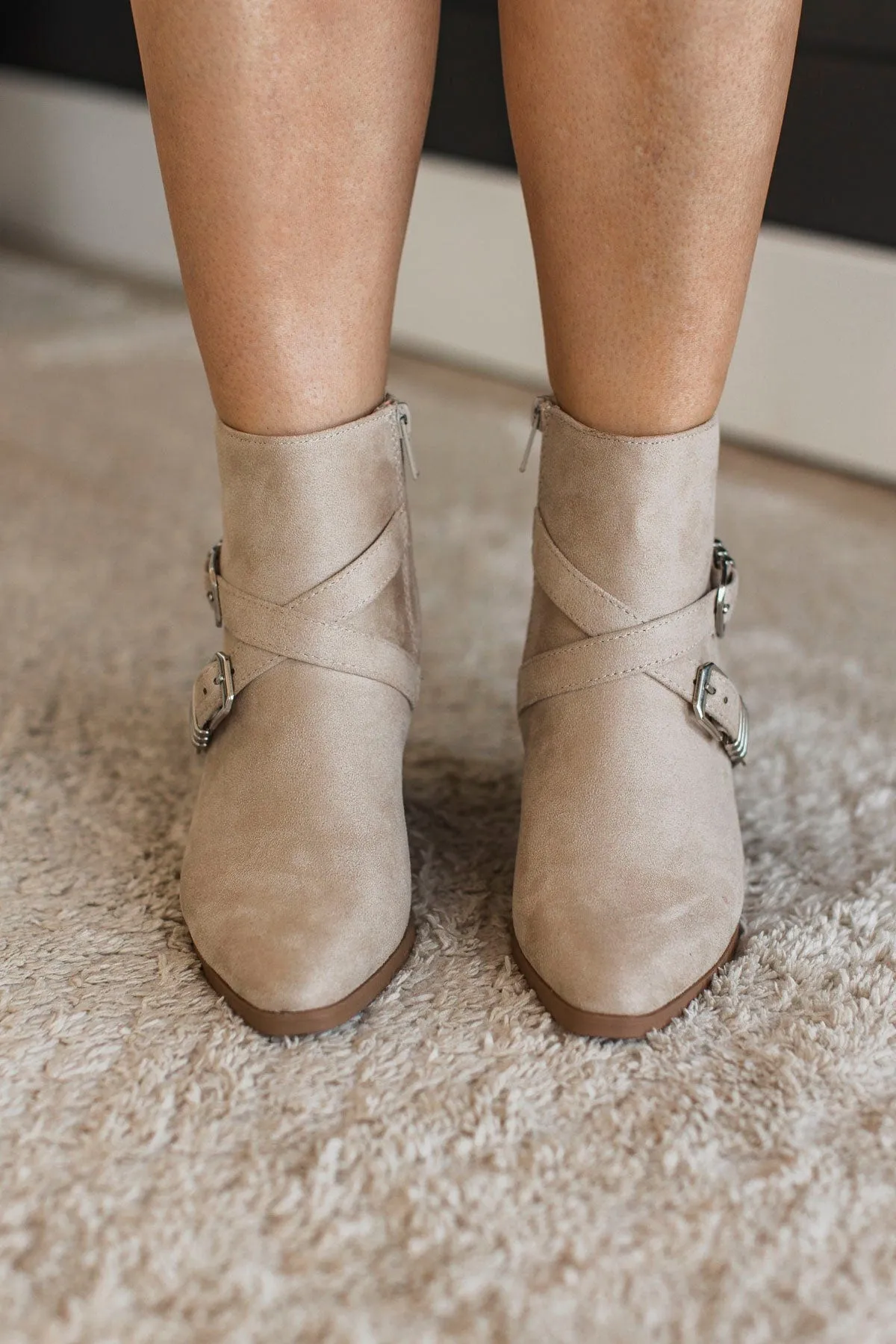 Soda Juno Boots- Sand