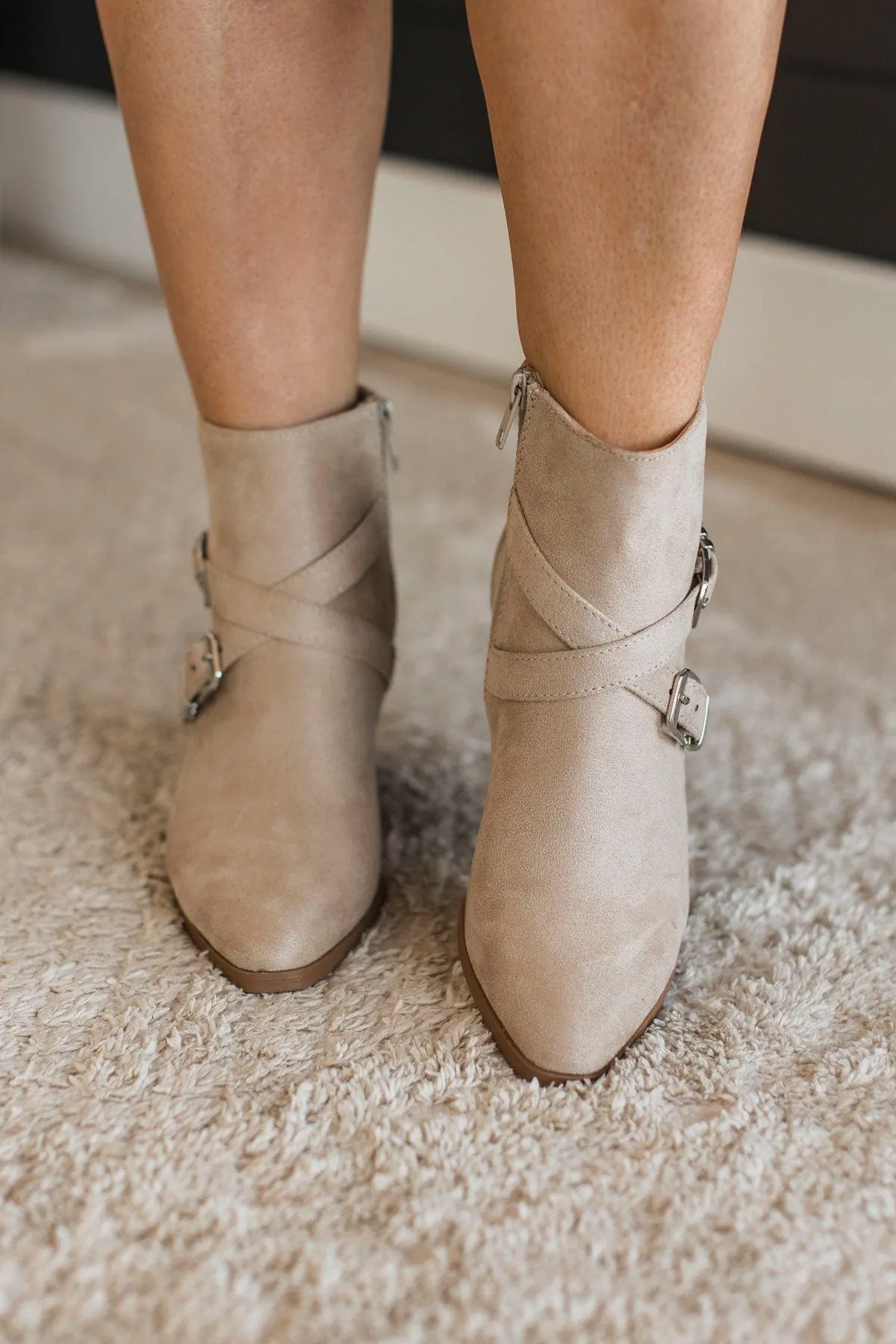 Soda Juno Boots- Sand