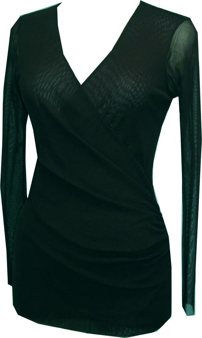 Solid Draped Top