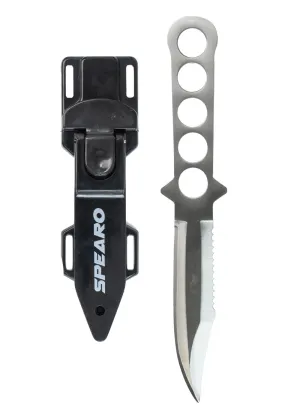 Spearo Maverick Dive Knife with Straps