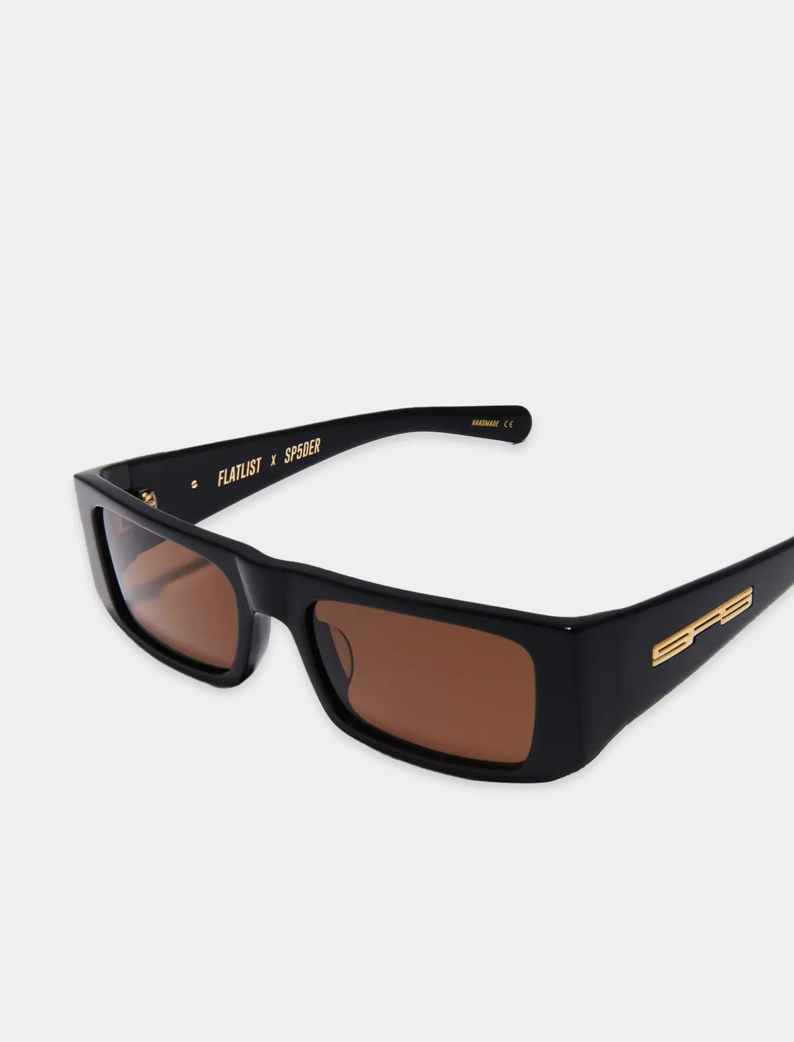 SPIDER WORLDWIDE X SLUG SUNGLASSES "SOLID BLACK"