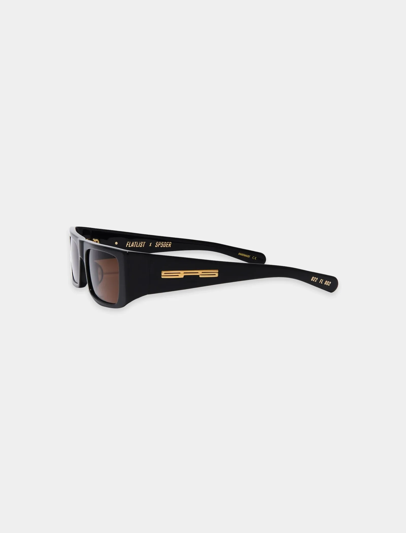 SPIDER WORLDWIDE X SLUG SUNGLASSES "SOLID BLACK"