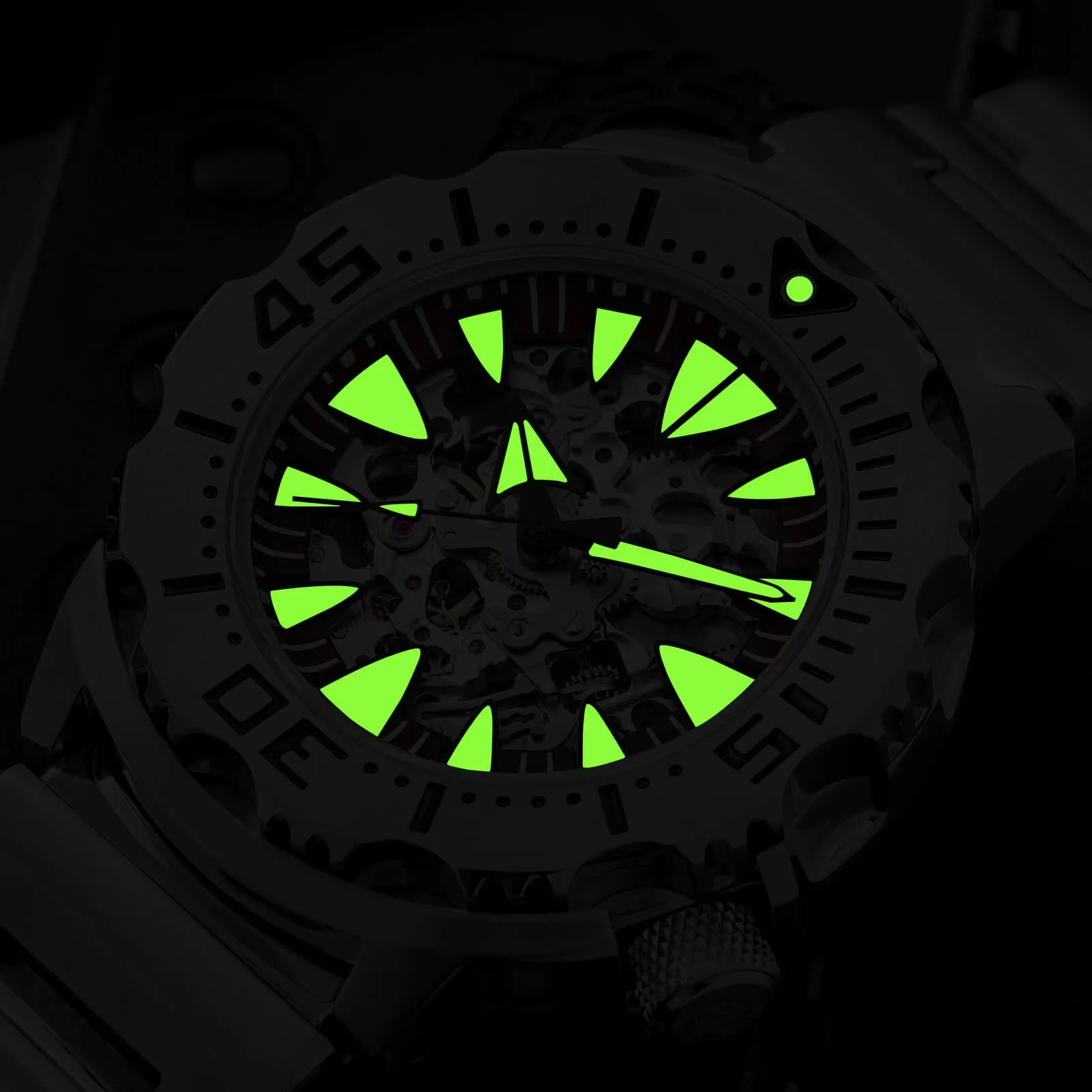 ★Spring Sale★ADDIESDIVE OceanMonster Dive Watch AD2103-skeleton