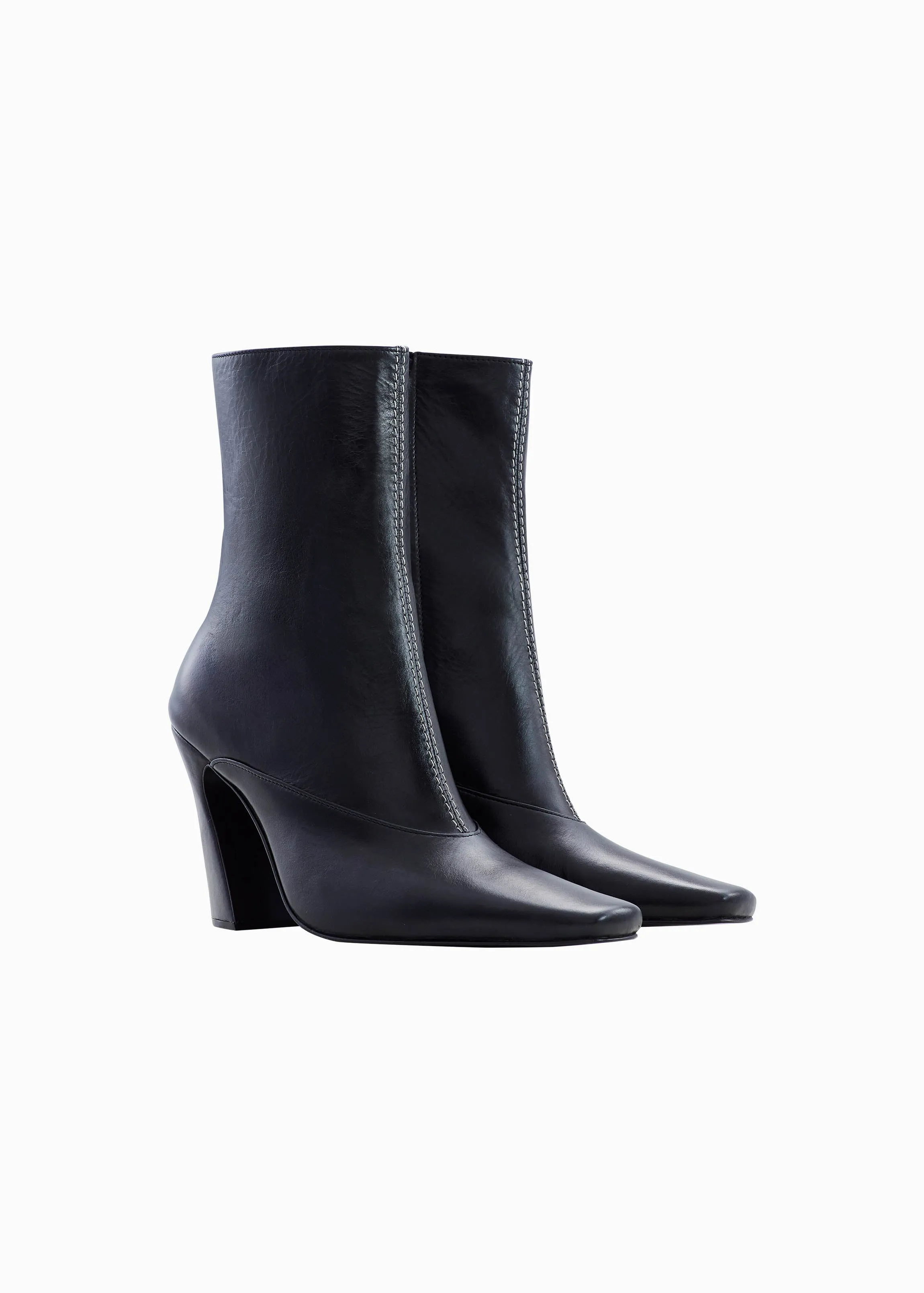 Square Toe Ankle Boot