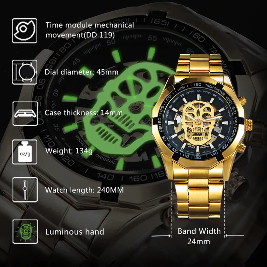 Starving Skeleton™ Luminous Mechanical Watch