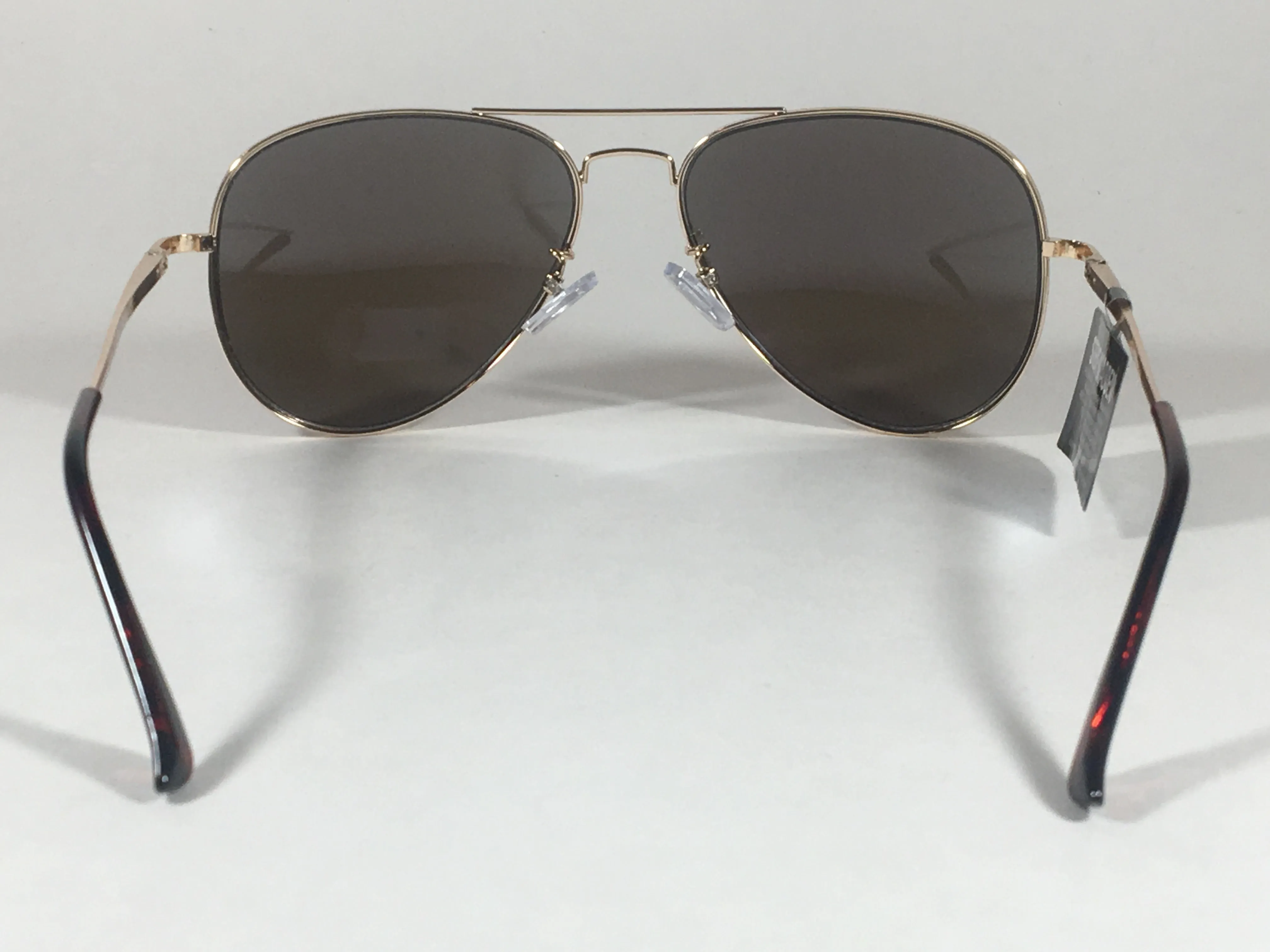 Steve Madden Aviator Pilot Sunglasses Gold Metal Frame Blue Mirror Lens SM472101GLDBL