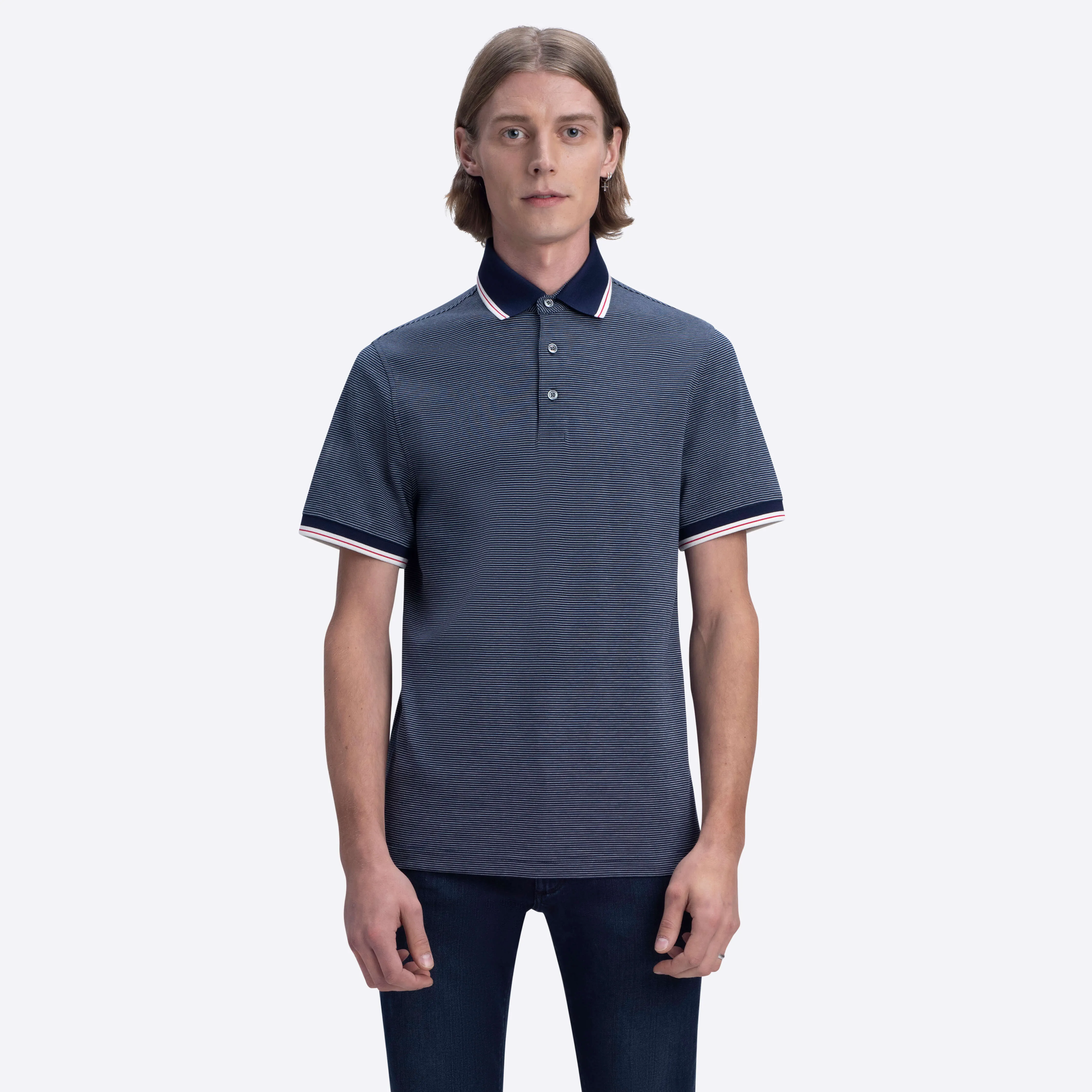 Striped Polo