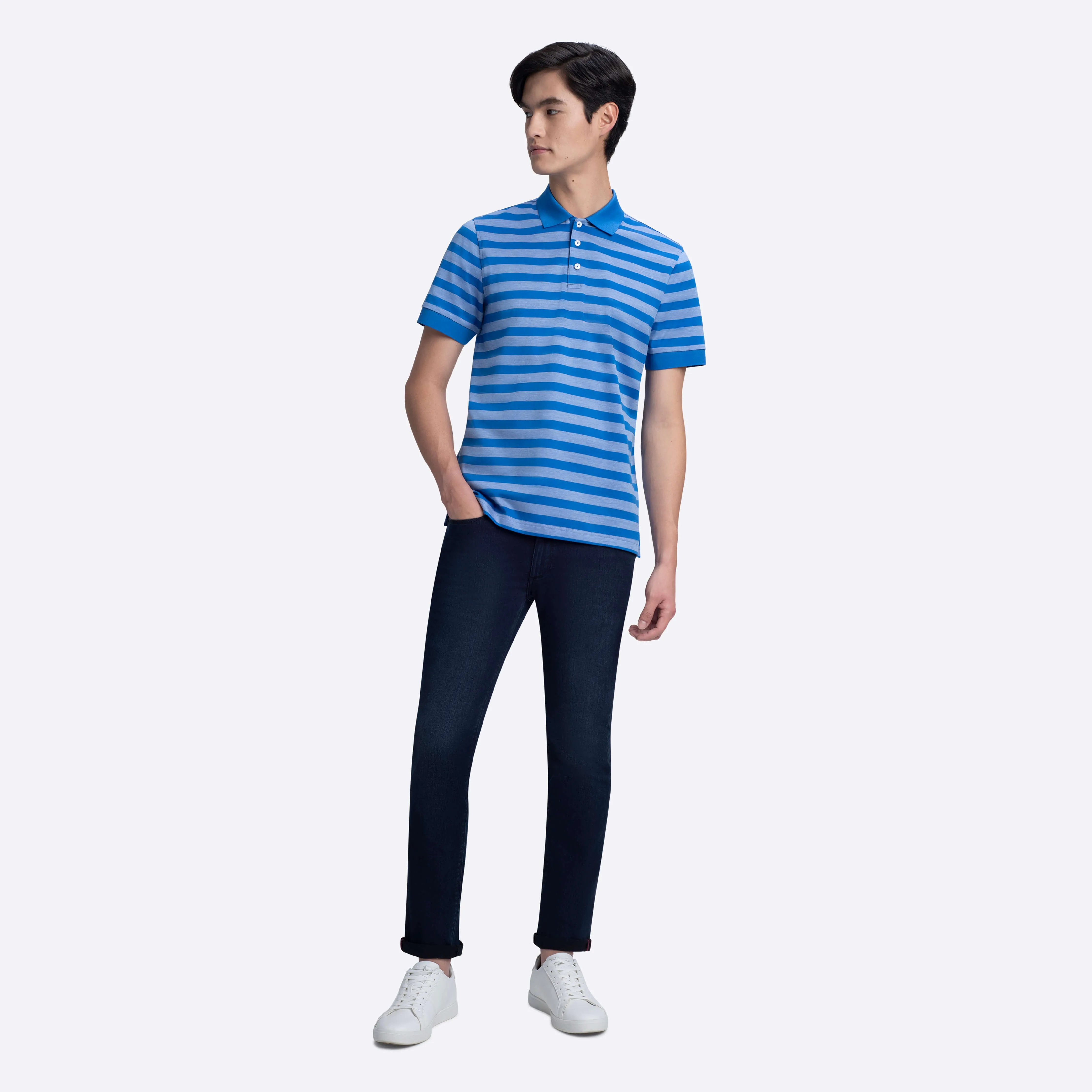 Striped Polo
