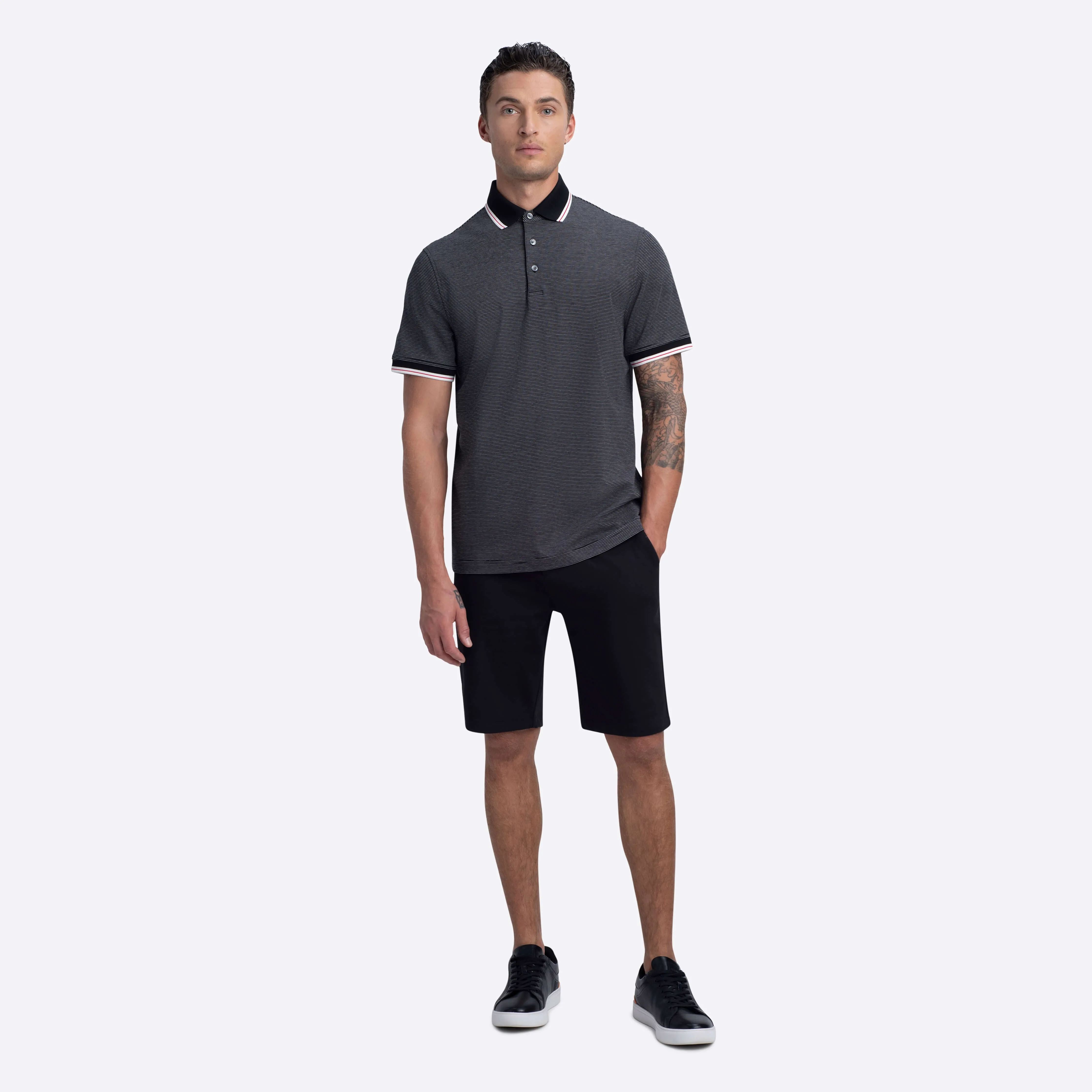 Striped Polo