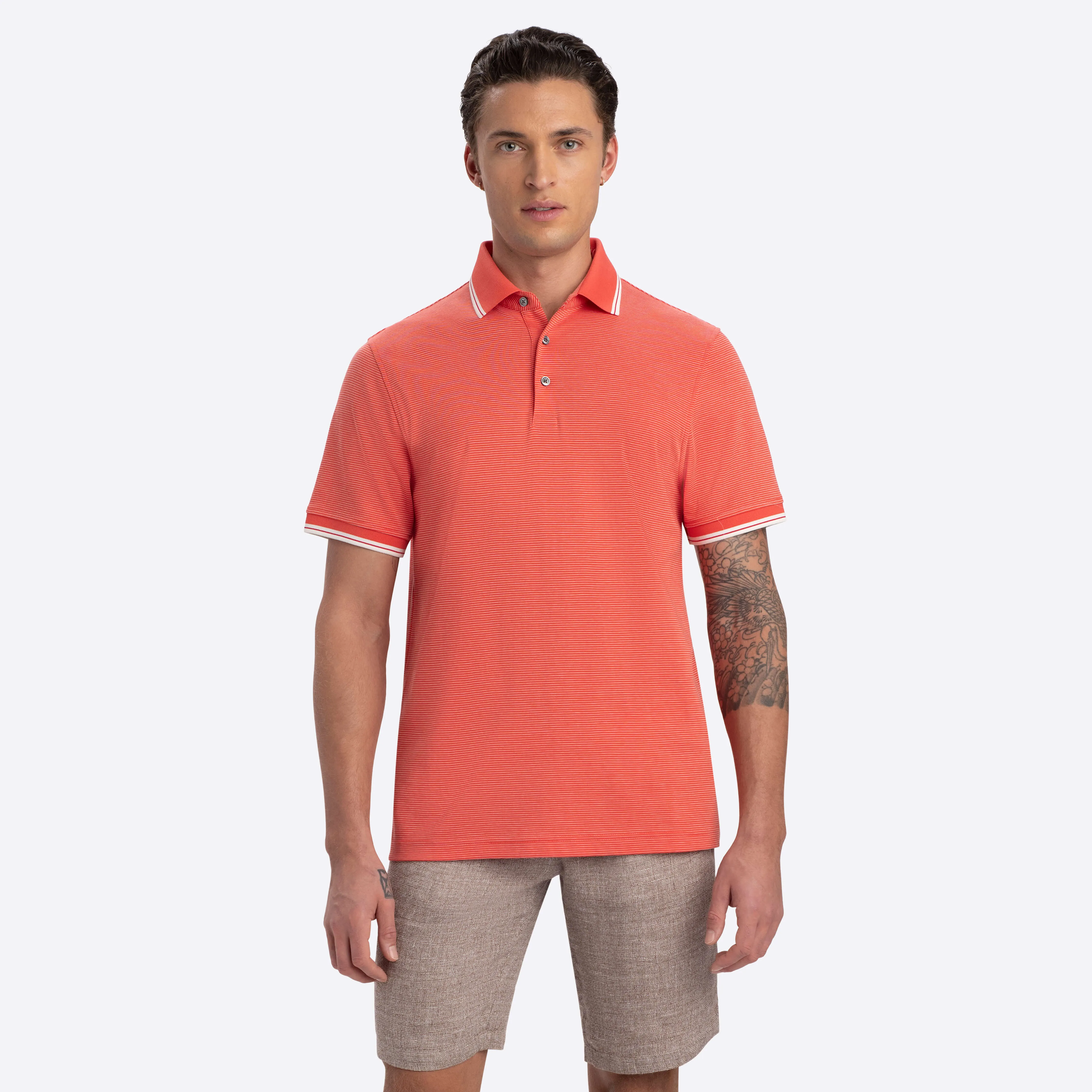 Striped Polo