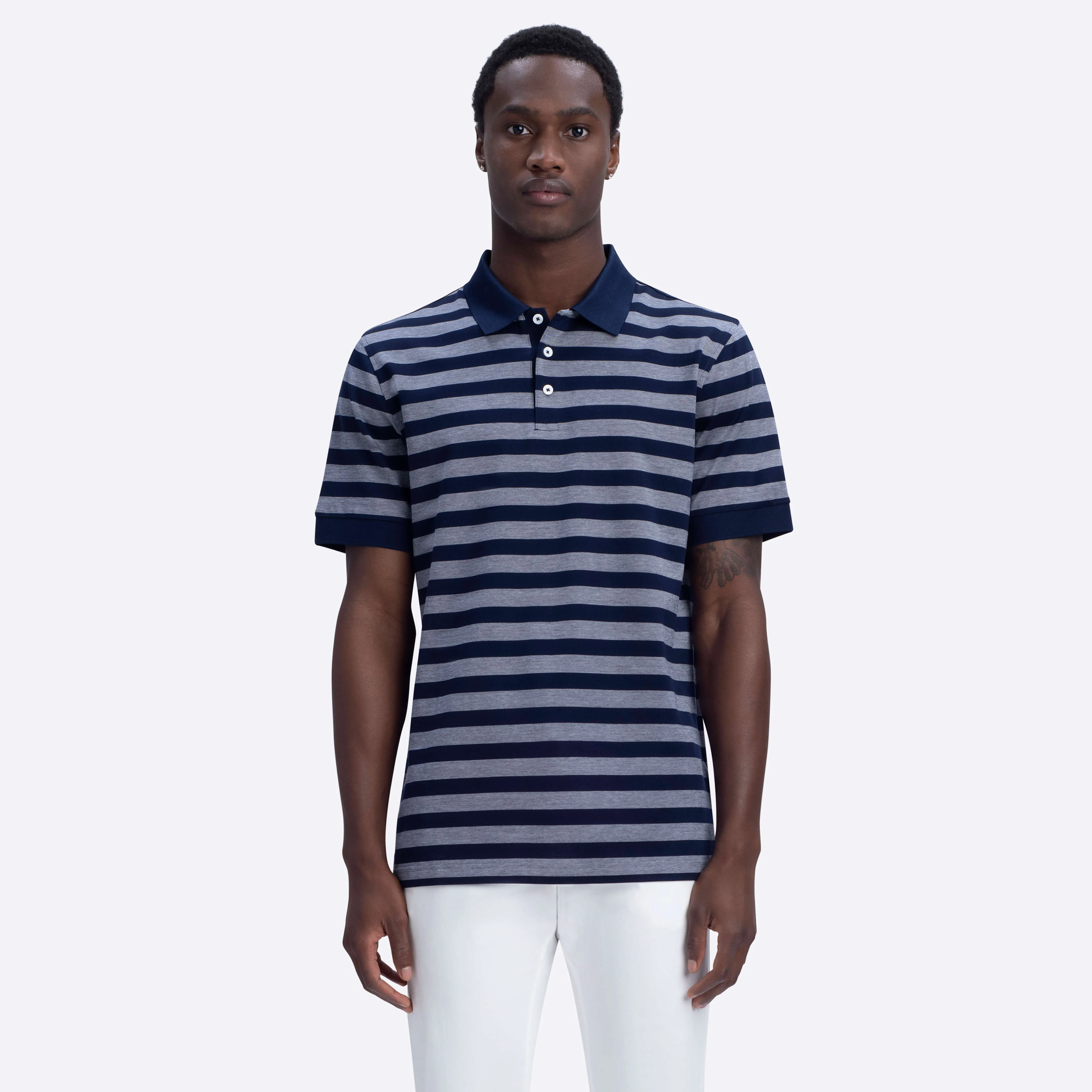 Striped Polo