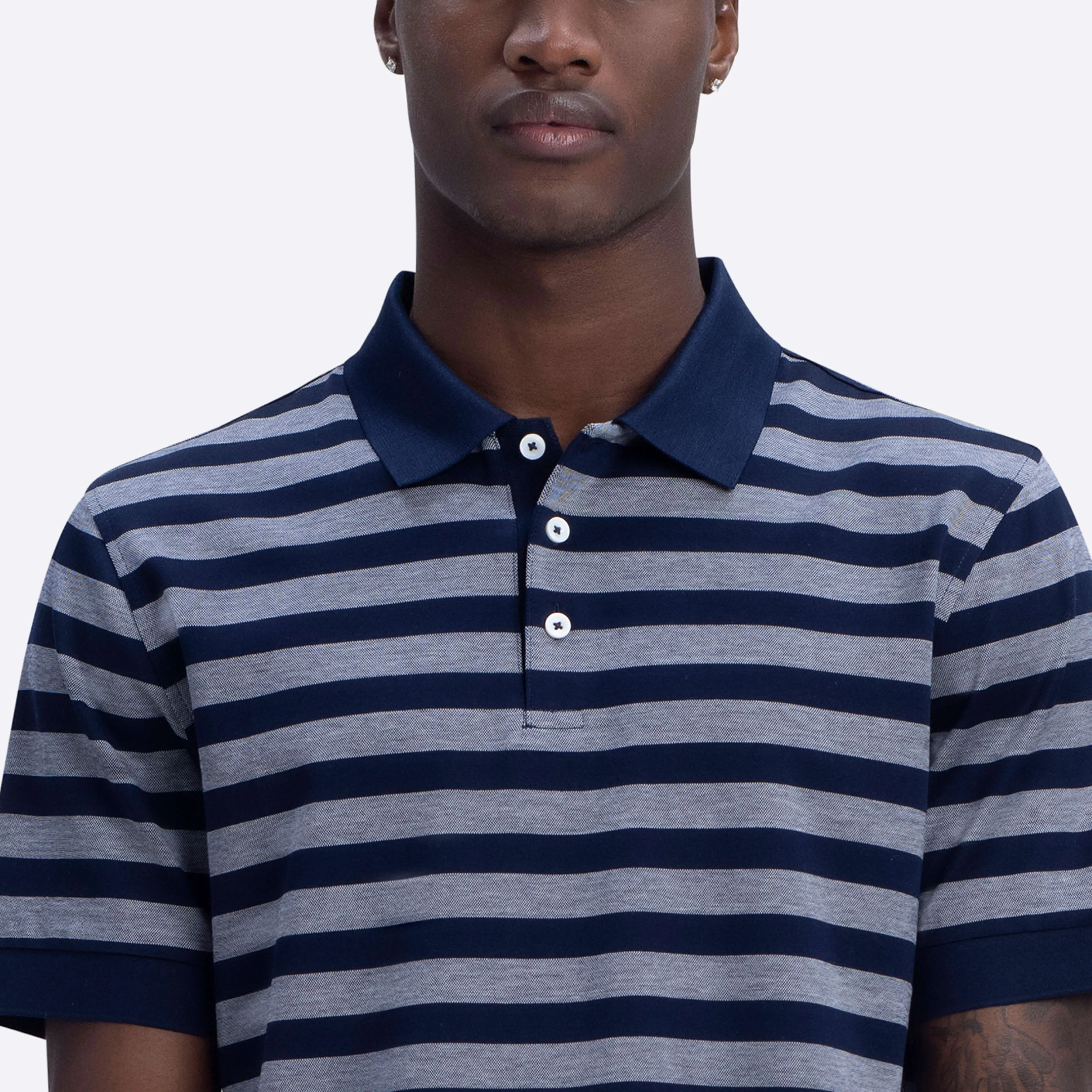 Striped Polo