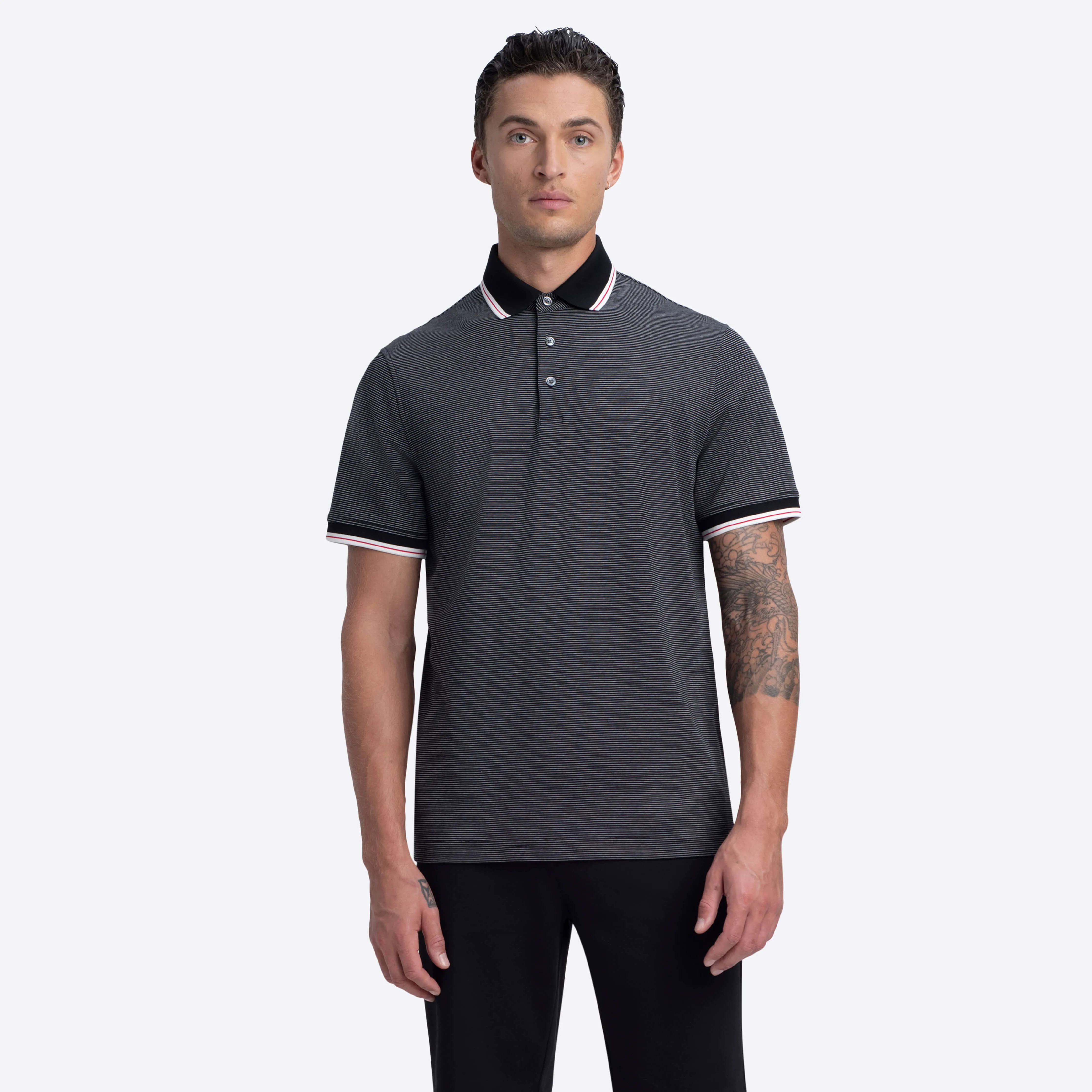Striped Polo
