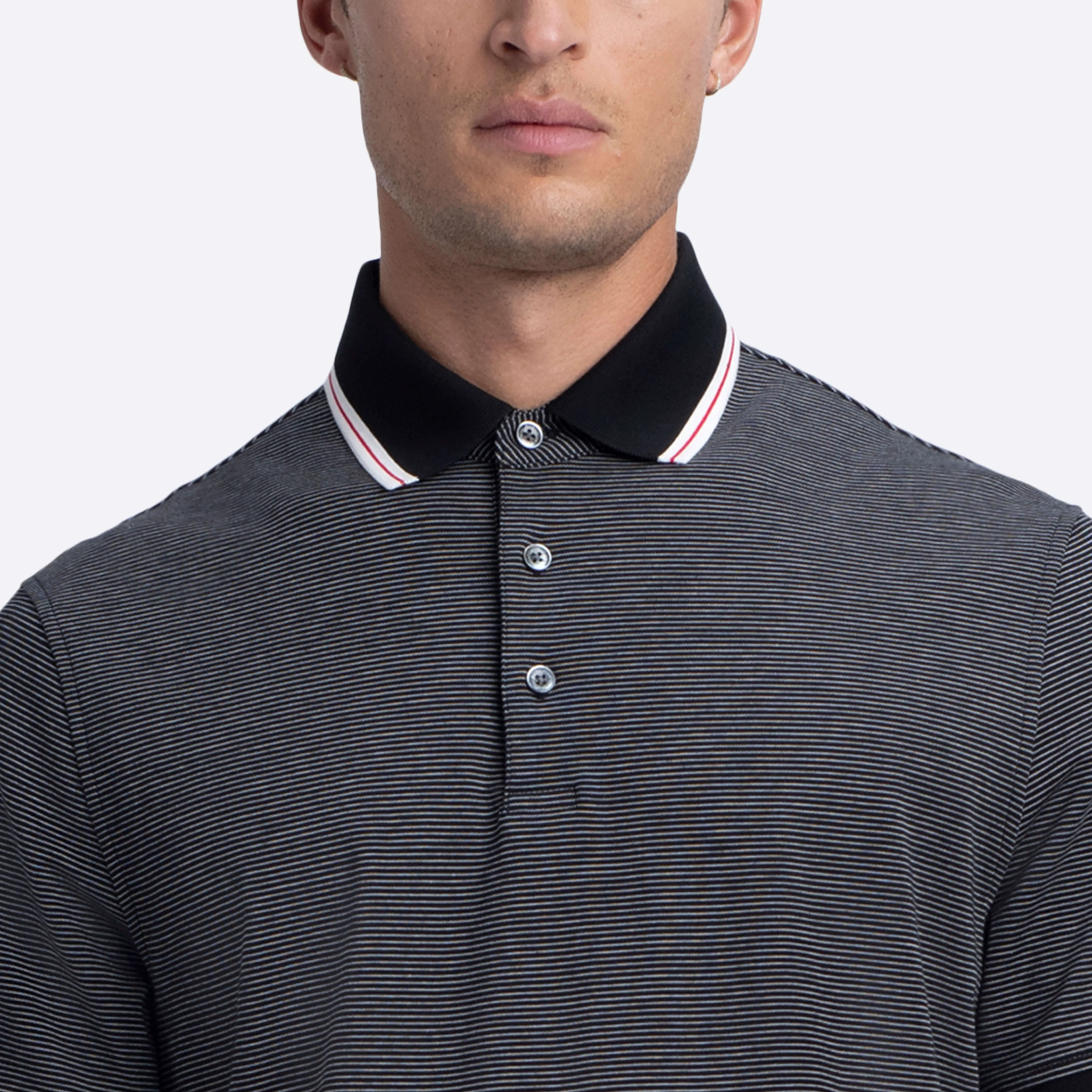 Striped Polo