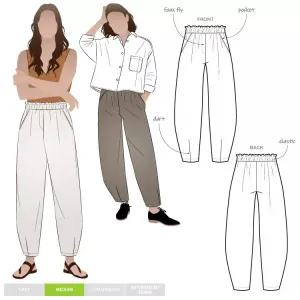 Style Arc Barry Woven Pant
