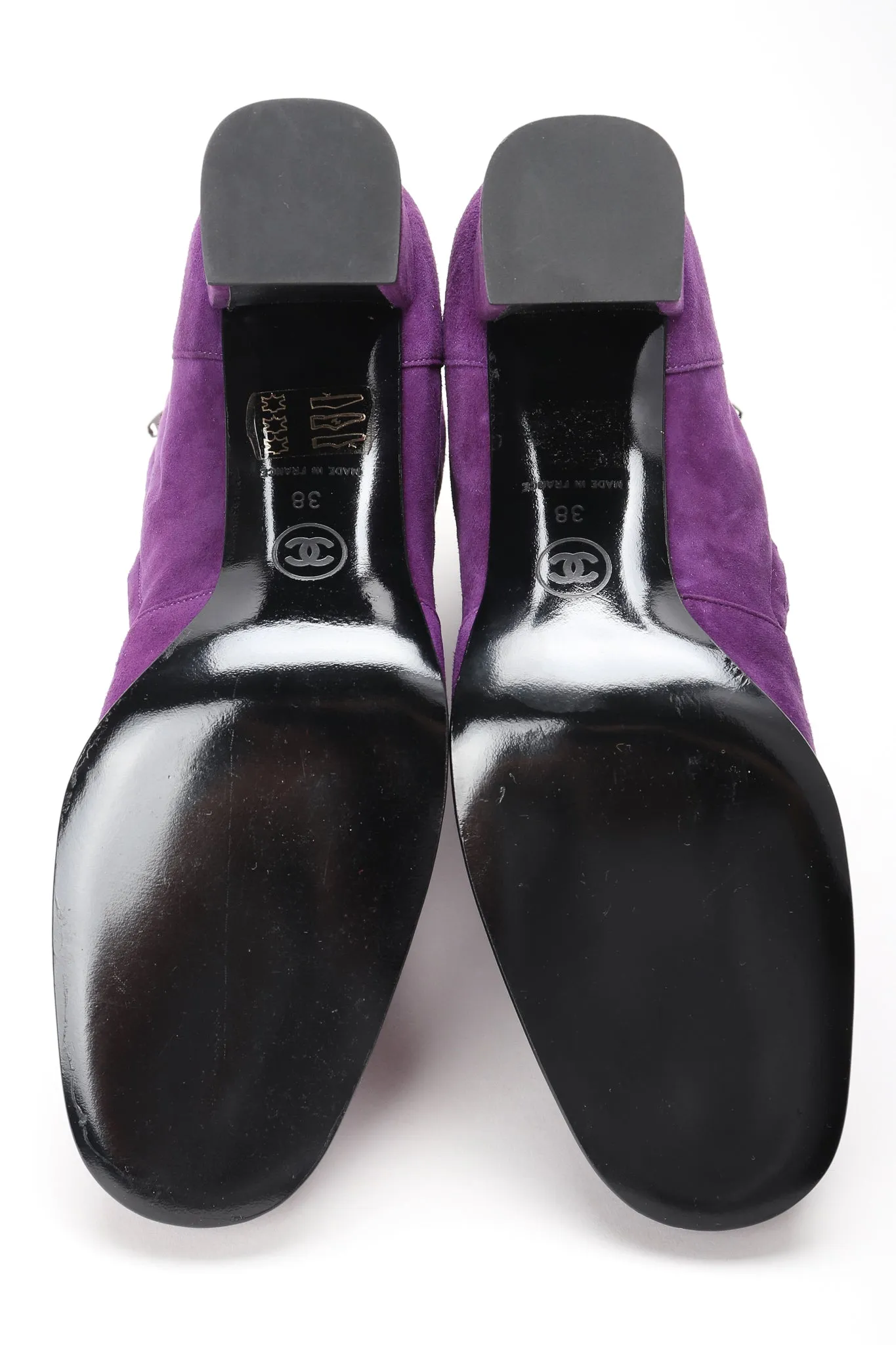 Suede Cap Toe Ankle Boots