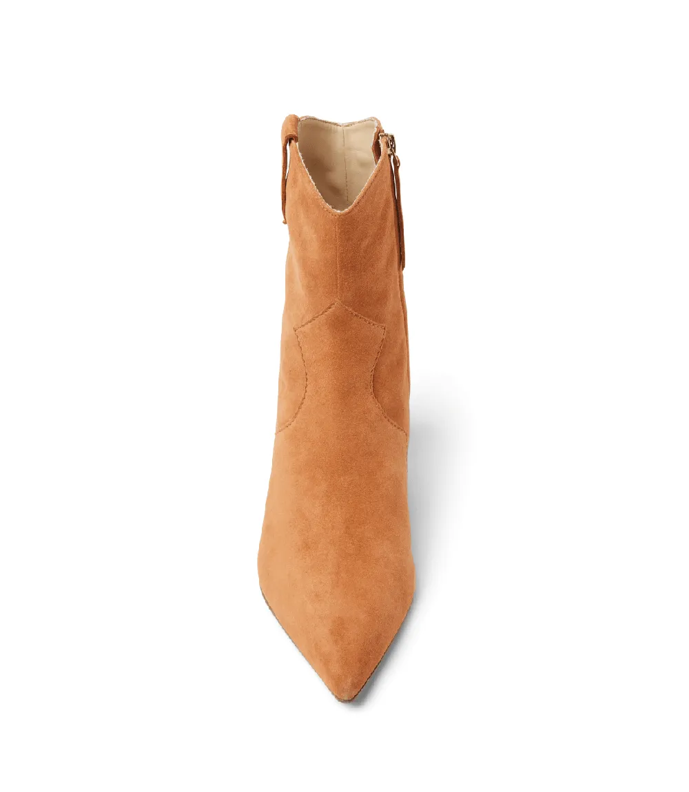 Suede Stiletto Ankle Boots