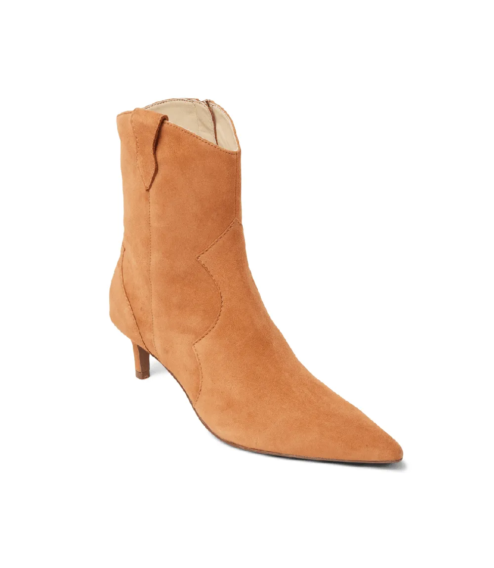 Suede Stiletto Ankle Boots