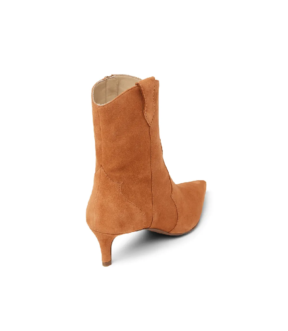 Suede Stiletto Ankle Boots