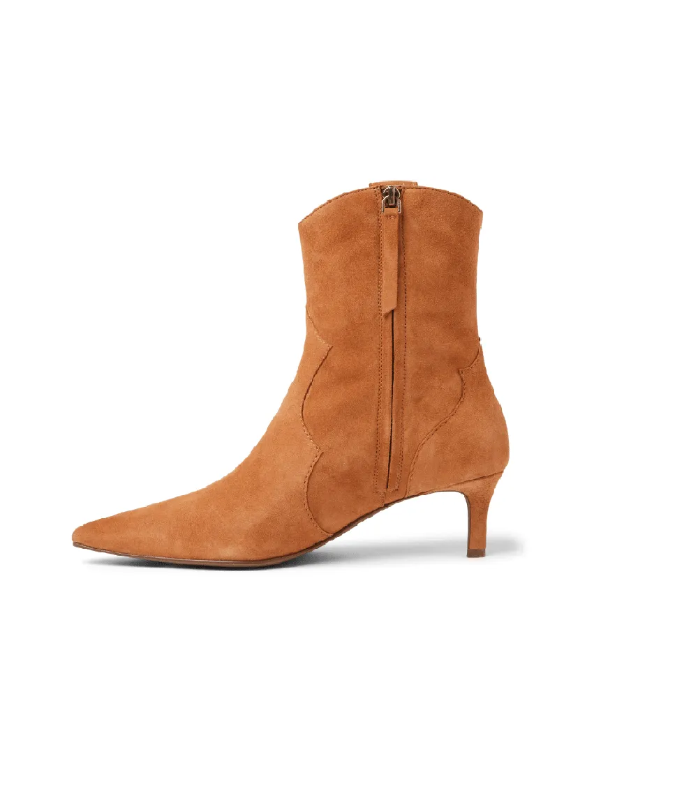 Suede Stiletto Ankle Boots
