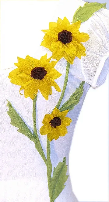 Sunflower Scoop Top