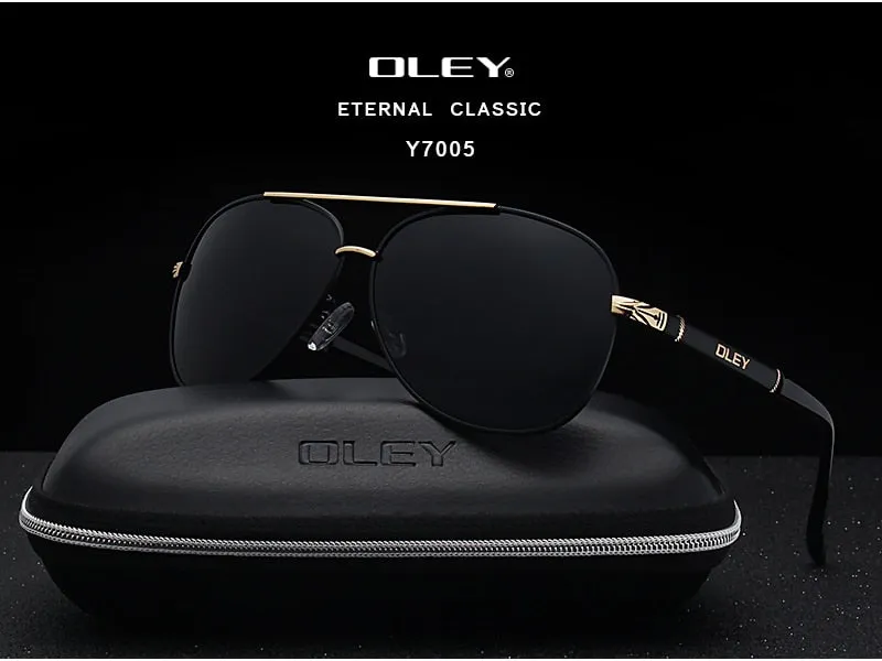 Sunglasses Men Polarized Classic Pilot Fishing Driving Y7005