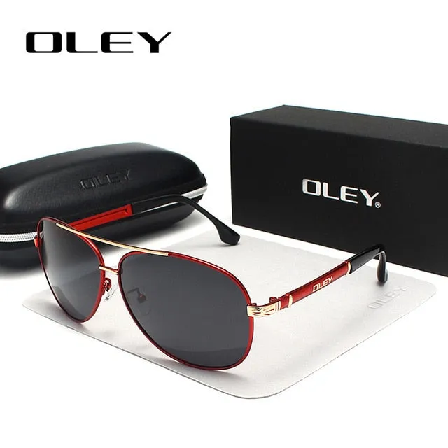 Sunglasses Men Polarized Classic Pilot Fishing Driving Y7005