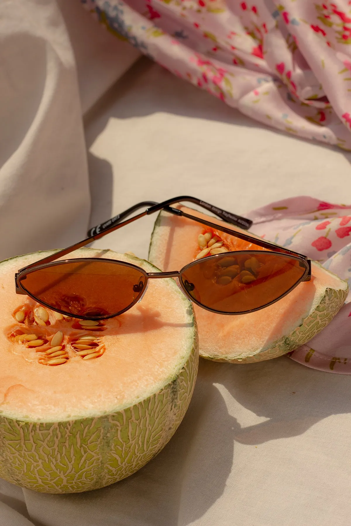 Super Narrow Cat Eye Sunglasses