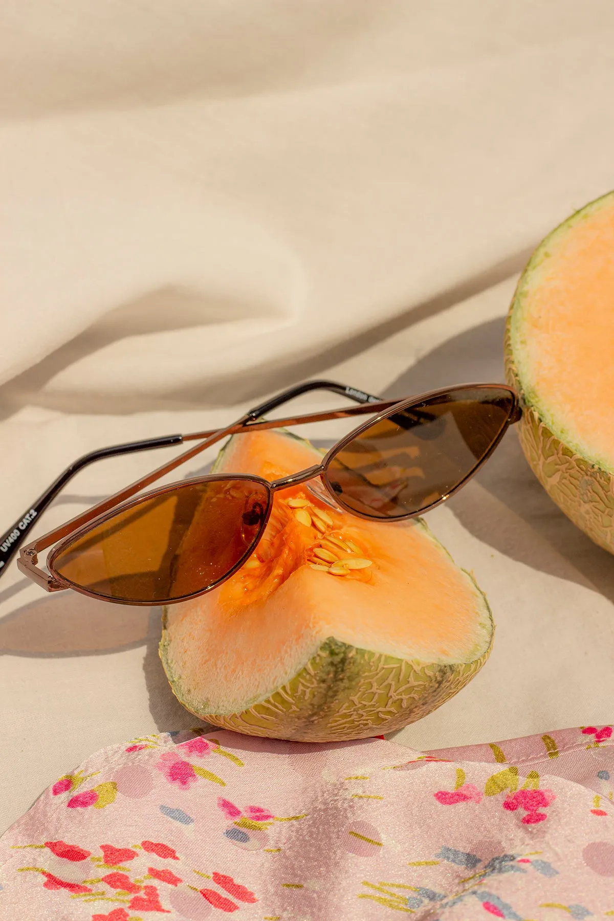Super Narrow Cat Eye Sunglasses