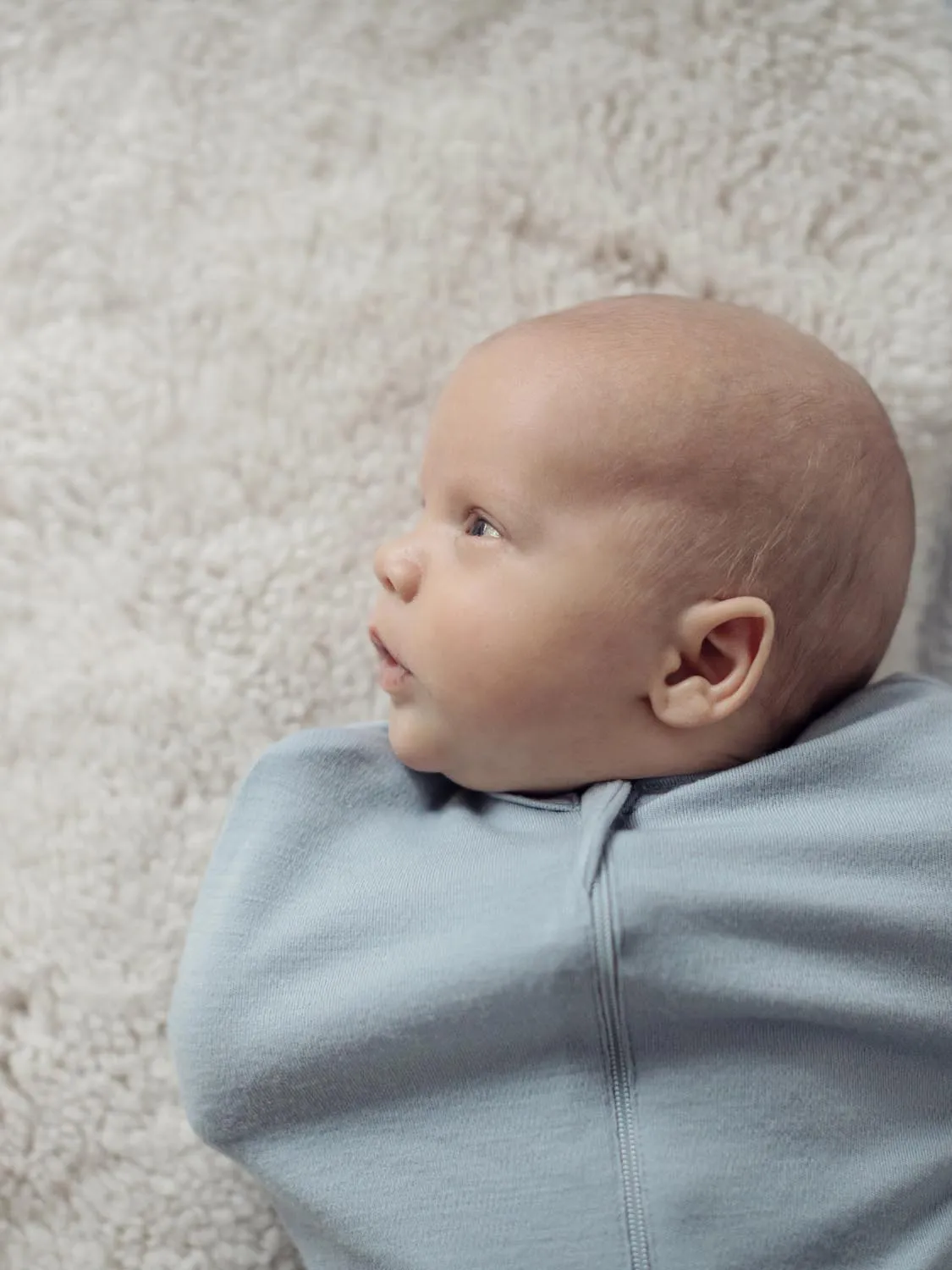 SuperSwaddle™ | Merino Baby Zip Swaddle