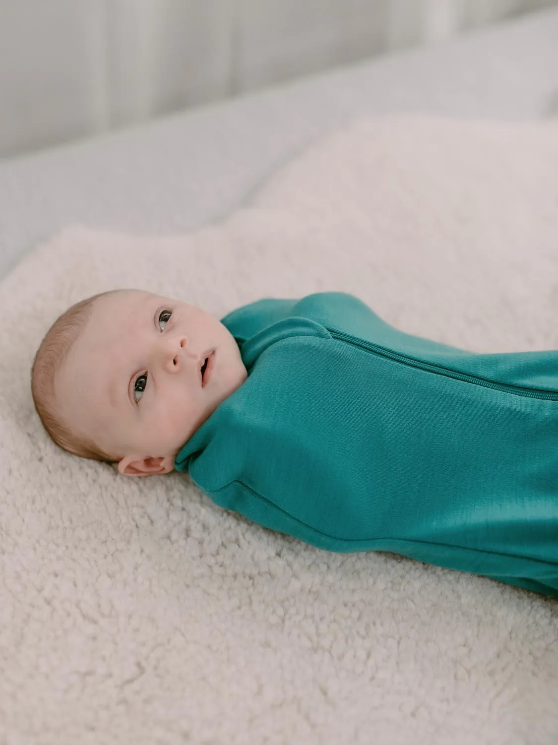 SuperSwaddle™ | Merino Baby Zip Swaddle
