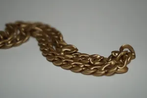 SUSTYLE METALLIC CHAIN SUNGLASSES