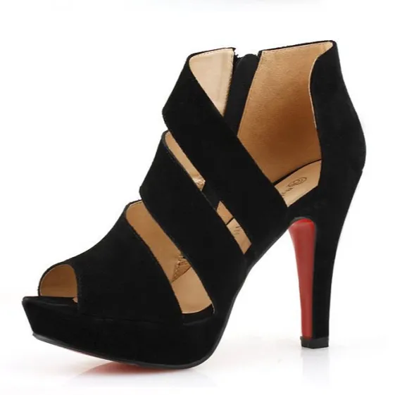 Swirly Ankle Boots