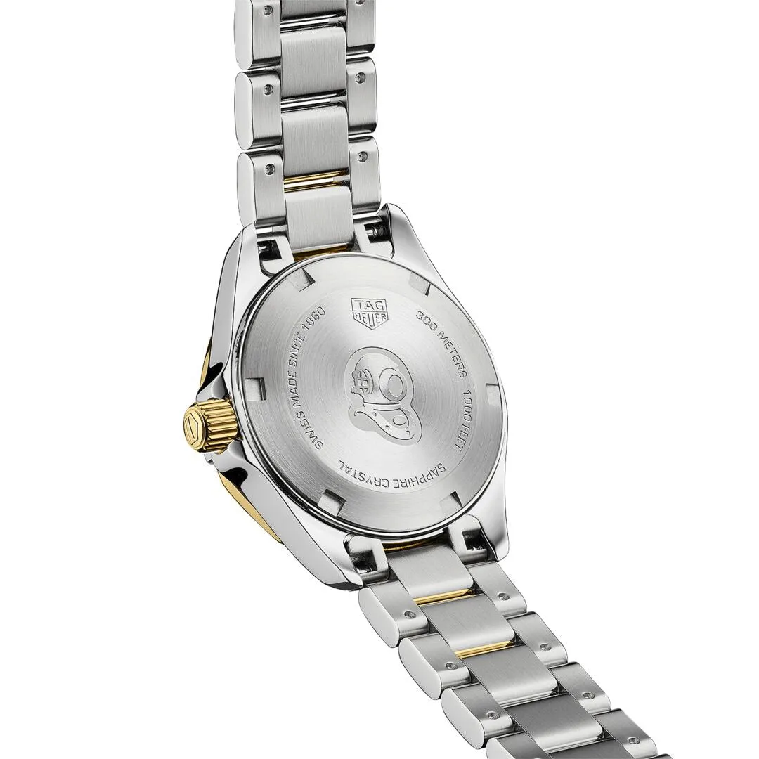TAG Heuer Aquaracer Ladies' Quartz Movement White Mother-of-Pearl Dial Watch