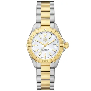 TAG Heuer Aquaracer Ladies' Quartz Movement White Mother-of-Pearl Dial Watch